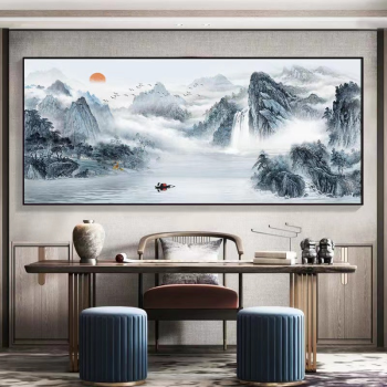 客厅山水画